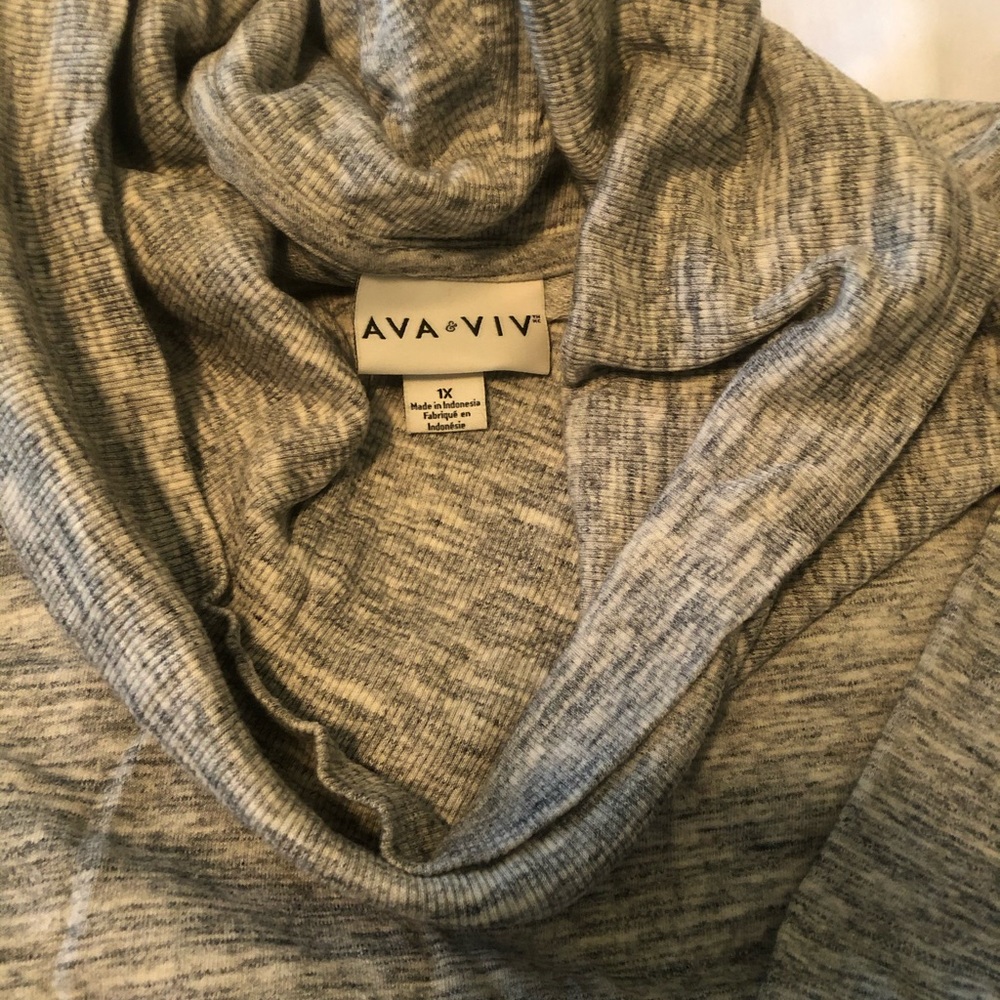 Ava & Viv Cowl Neck Sweatshirt